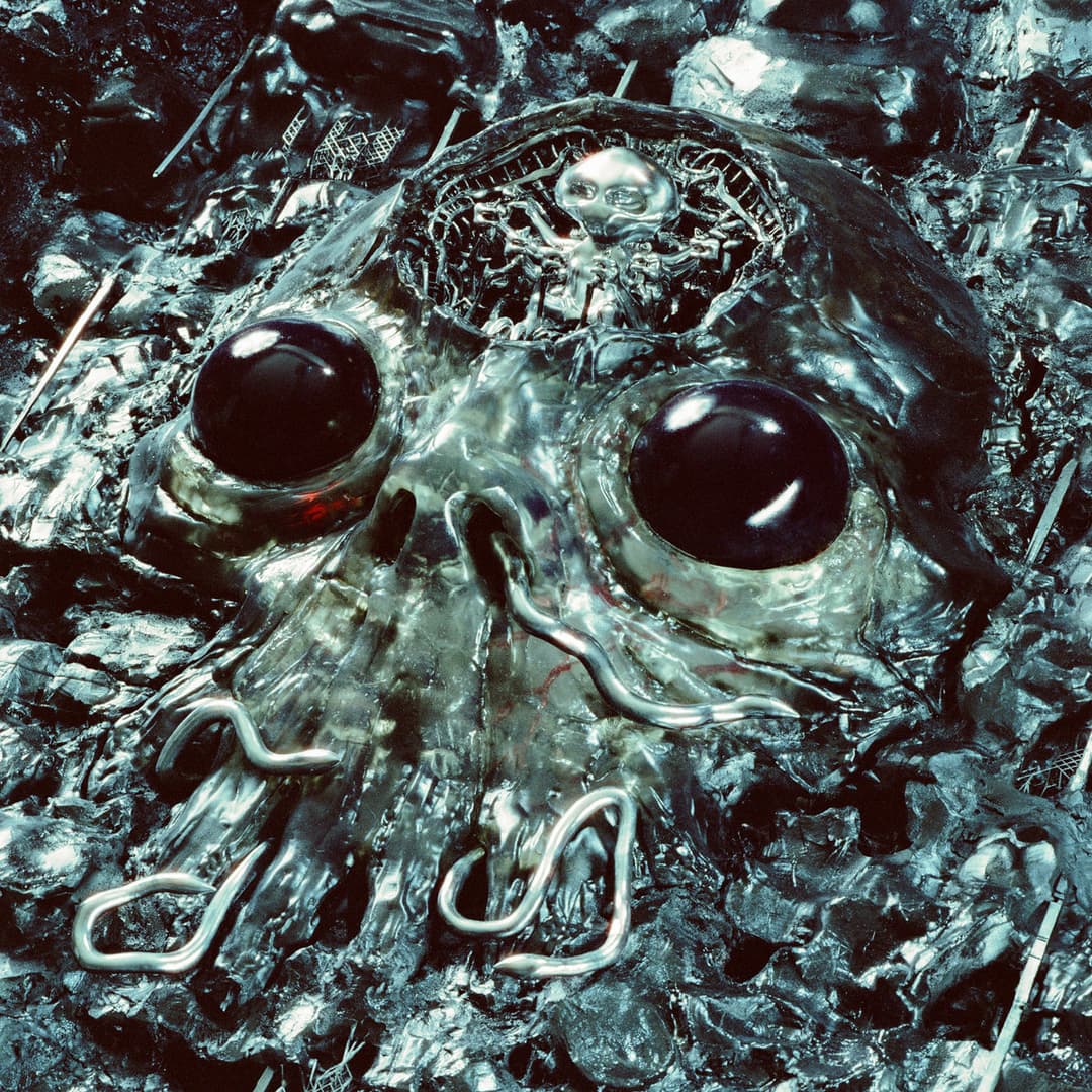 Album cover for Alien Metal