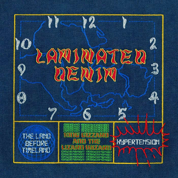 Album cover for Laminated Denim